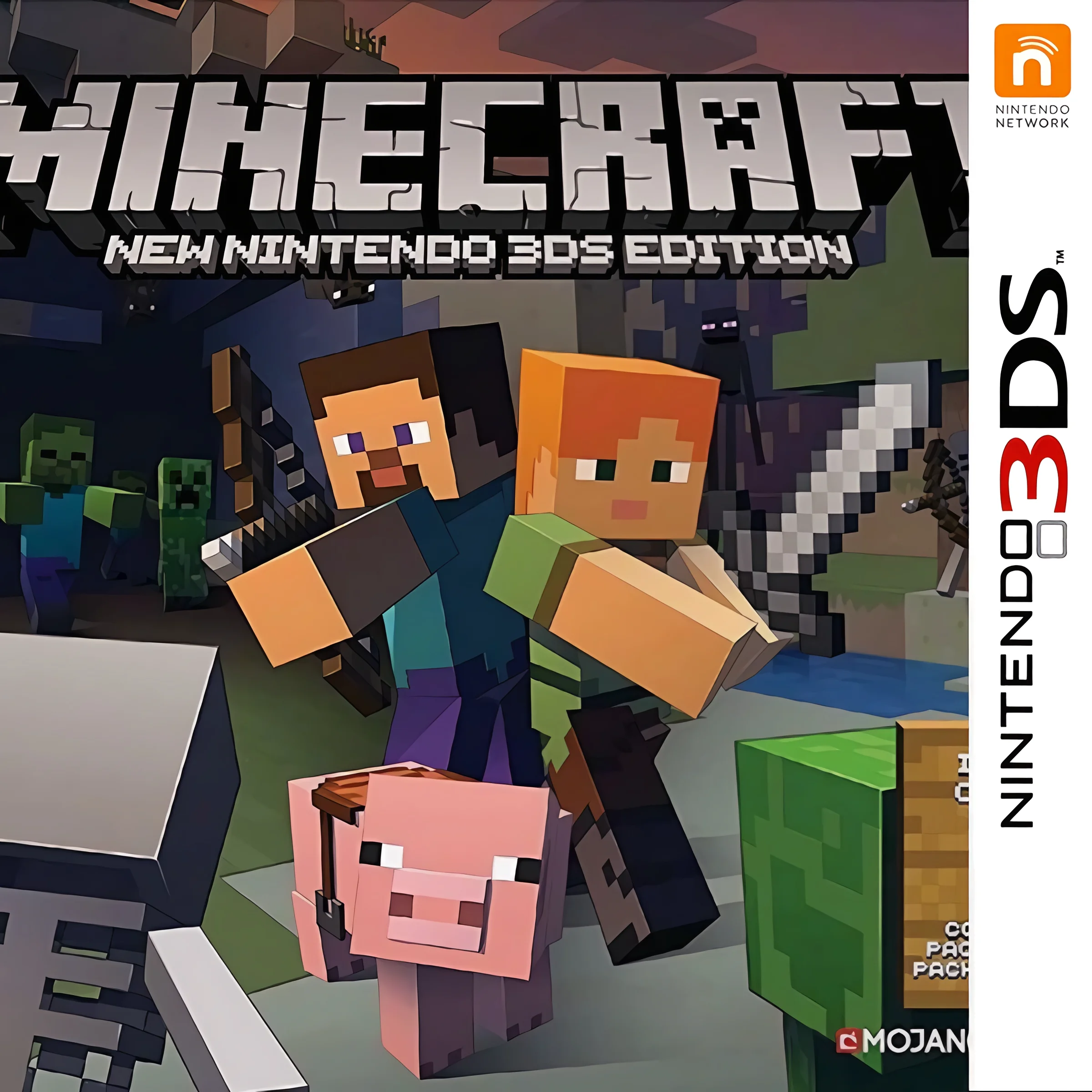 我的世界 Minecraft [美版自带简繁官中][v1.3][DLC](限new3ds使用)